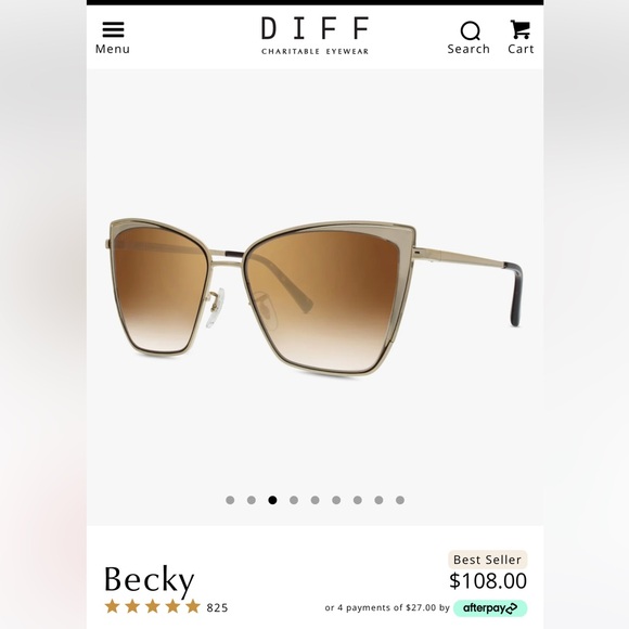 DIFF Sunglasses - Picture 1 of 5